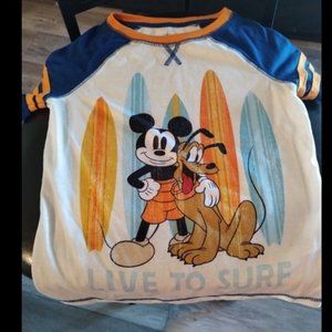 2 Disney/ 1 Paw Patrol Pajama Sets And 1 Tshirt 5t